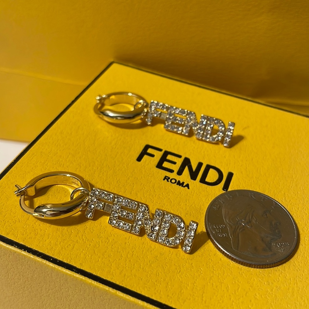 New!  Fendi earrings.